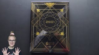 Unboxing 2NE1 2nd Japanese Studio Album Crush Limited 2 CDDVD Edition [upl. by Nyllewell365]