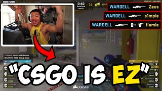 When WARDELL used to play CSGO [upl. by Asta]