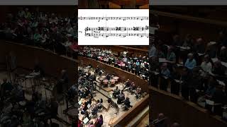 Janáček Glagolitic Mass – III Slava – Gloria Ending – Timpani and Organ Moment shorts [upl. by Ailuy662]