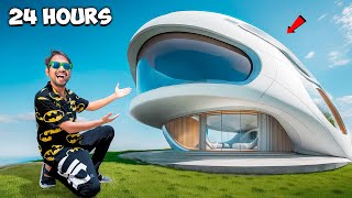 Living 24 Hours In Space Capsule  Challenge 🤯 [upl. by Clifton]