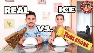 REAL FOOD VS ICE FOOD  was schmeckt besser DER ULTIMATIVE Test  TBATB [upl. by Onej]