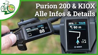 Bosch Purion 200 amp KIOX Display 🚴 Kombination mit KIOX verstehen 💡 [upl. by Nuaj]