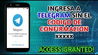 Como ingresar a telegram sin el codigo de verificacion  ROOT [upl. by Akinihs310]