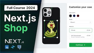 Build a Complete ECommerce Shop with Nextjs 14 Tailwind React  Full Course 2024 [upl. by Avehstab]