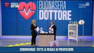 Buonsera Dottore  Coronavirus tutte le regole di prevenzione [upl. by Alford]