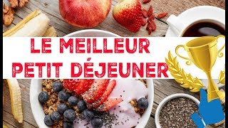 Le MEILLEUR petit déjeuner pour votre corps [upl. by Airdnua]