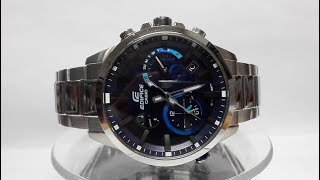 Casio Edifice EQB700D2A Smart Bluetooth Solar watch video 2018 [upl. by Quintilla]