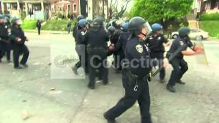 BALTIMORE RIOTS2 INJURED POLICE OFFICERS [upl. by Ellen832]