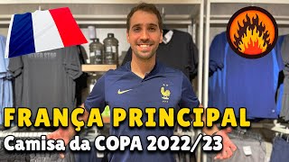 Camisa da FRANÇA  Copa 2022 🇫🇷 [upl. by Millham71]