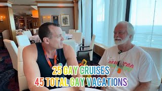 He went on 25 Gay Cruises 45 Gay Trips gaytravel gay lgbt lgbtq [upl. by Janela]