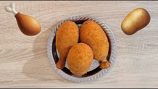 Croquette de poulet amp pomme de terre🍗🥔 [upl. by Joris]