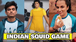 INDIAN SQUID GAME ft SlayyPointOfficial NOTYOURTYPE [upl. by Anyak771]