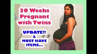 30 WKS PREGNANT WITH TWINS UPDATE [upl. by Wohlen706]