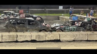 Stock MiniVan Truck SUV 700pm Show Crawford County Fair 2024 [upl. by Atilrac]