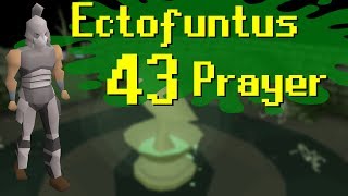 OSRS Ironman Guide How to Get 43 Prayer Using the Ectofuntus [upl. by Asennav]