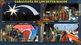 Cabalgata de los Reyes Magos en Gijón 5 enero 2023🎄 [upl. by Lauter87]