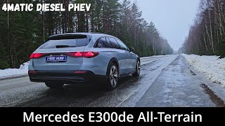 2024 Mercedes E300de AllTerrain 4Matic 313hp  Walkaround  Acceleration  Sound  Range test  4K [upl. by Ivgnout88]