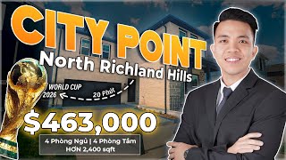 North Richland Hills  Khu nhà 4 ngủ 4 tắm chỉ có 454000 20 phút lái xe World Cup 2026 [upl. by Yrocej]