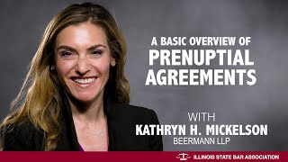 A Basic Overview of Prenuptial Agreements [upl. by Rephotsirhc615]