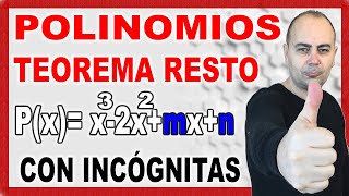 💥Ejercicio Del Teorema Del Resto En Un POLINOMIO Con PARÁMETROS💥 [upl. by Raval]