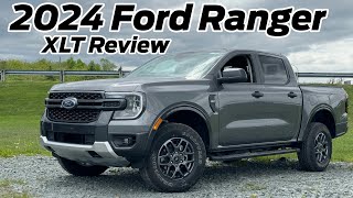 2024 Ford Ranger XLT Review [upl. by Scharf]