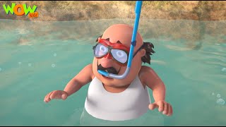 The Mystery of Hot Water Springs  Motu Patlu New  S13  Cartoons For Kids  spot [upl. by Bolan571]