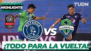 Highlights  Motagua VS Seattle Sounders  CONCACHAMPIONS  Octavos  TUDN [upl. by Nylitsirk]