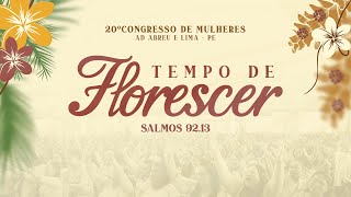 20º Congresso de Mulheres  Templo Central  Ieadalpe  Ao Vivo  19072024 5º DIA Manhã [upl. by Wallache]