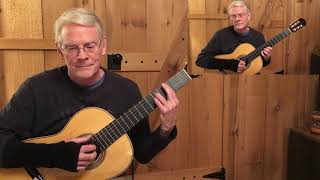 Norwegian Folk Song Grisen by Edvard Grieg Daniel Estrem guitar [upl. by Coit]