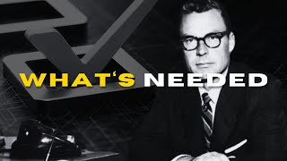 Earl Nightingale  What You Need To Do [upl. by Frankie]