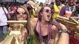 Mardi Gras Adventures on Bourbon St [upl. by Beshore]