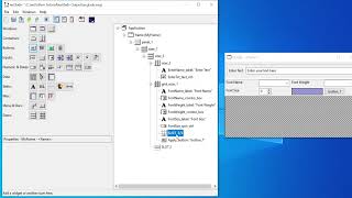 10 wxPython Example Part 1 Create GUI with wxGlade wxPython Tutorial [upl. by Bonina]