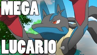 Mega Lucario and Lucario Movesets Lucario Guide Pokemon Omega Ruby amp Alpha Sapphire  Pokemon X amp Y [upl. by Eppes]