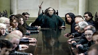 Harry Potter and the Deathly Hallows part1  Death Eaters Meeting Scene in Hindi 116 [upl. by Alger]