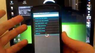 How to Install ClockworkMod Recovery 6015 on the Galaxy Nexus [upl. by Riana563]