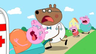 ペッパピッグ  Peppa Pig Japanese  Mummy Pig is Pregnant With Cute Baby Pig  Peppa Pig Funny Animation [upl. by Viridis]