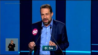 BOULOS e NUNES participam de debate à Prefeitura de SP DebateRecordEstadão [upl. by Larina]