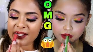 I TRIED FOLLOWING A MRJOVITA GEORGE MAKEUP TUTORIAL  KOLKATA  INDIA  Sayantani Some [upl. by Iur831]