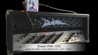 Diezel VH4 Channel 2 Test metal [upl. by Inwat]