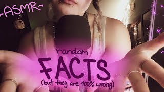 ASMR🪻 Telling You Made Up Facts lying to you🤭 [upl. by Uriah]