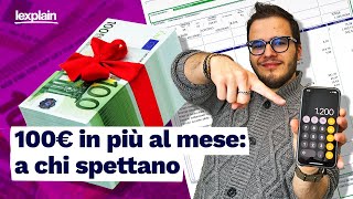 Trattamento integrativo 2024 a chi spettano 100 euro in più ogni mese in busta paga [upl. by Urbain]