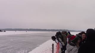 171 mph  Chetek Winterfest snowmobile drag races [upl. by Hildagarde727]