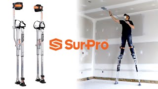 SurPro HighPerformance Drywall Stilts [upl. by Epoillac]