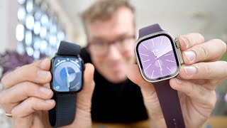 Apple Watch Ultra 2  Series 9 Ganz genau hingeschaut und im Alltag ausprobiert [upl. by Trini145]