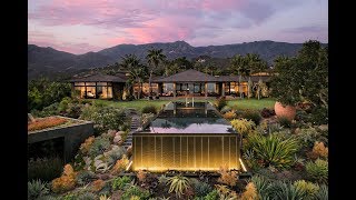 Contemporary BalineseStyle Estate in Montecito California  Sothebys International Realty [upl. by Wilow]