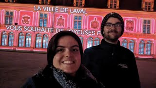 Lumières de Laval 2023  Illuminations de Noël de LavalLaVille [upl. by Omarr]