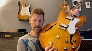 Epiphone Riviera Royal Tan My honest review [upl. by Selwin641]