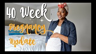 40 WEEKS PREGNANCY UPDATE Still Pregnant BeeUtifullyMade [upl. by Hanzelin]