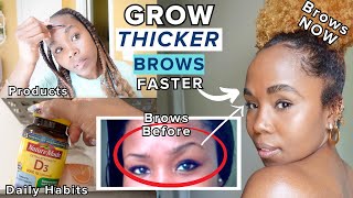 6 Ways to GROW Eyebrows THICKER amp FASTER  What I STOPPED Doing To GROW My Brows [upl. by Greene]