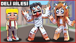 DELİ AİLE EFEKANI EVLAT EDİNDİ 🤪  Minecraft [upl. by Ailla]